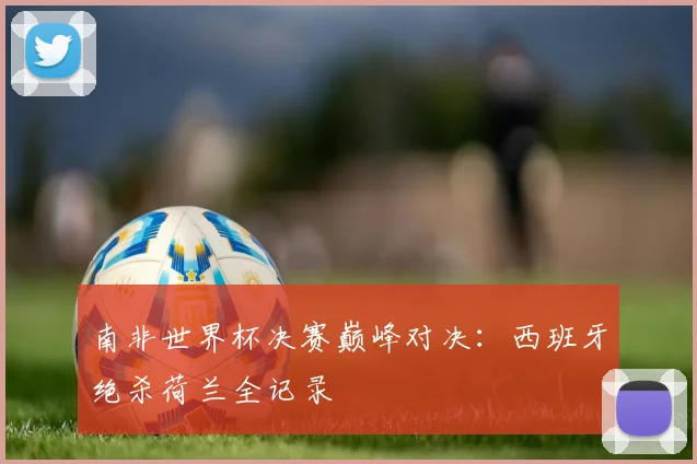 南非世界杯决赛巅峰对决：西班牙绝杀荷兰全记录